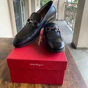 Moccasin with Gancini Ornament, Size 7 1/2